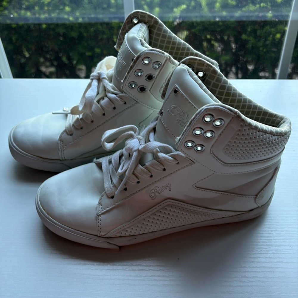 Pastry white high top sneakers